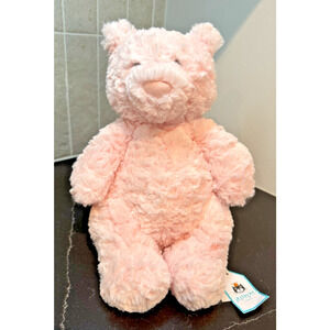 NWT Authentic Jellycat LEOLA BEAR Medium Pink Soft Spring Easter Gift Quick Ship
